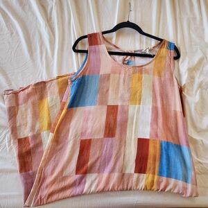 Vrg Grl Colorful Patchwork Dress